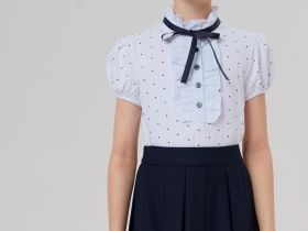 Блузка трикотажная для девочки