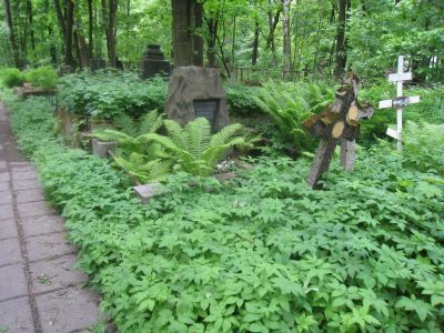 Могила Маковского В.Е. (1846-1920), художника