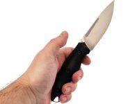 Походный нож Honor Loki, сталь D2, рукоять G10, черный