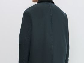 Куртка с накладными карманами, Зеленый