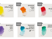 Набор акварели Малевичъ "Veroneze" космо, 6 цв*2,5 мл