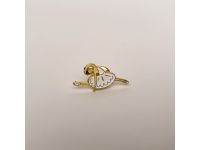 Значок эмалированный "Балерина"