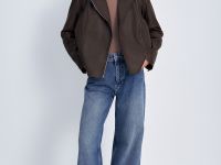 Куртка-косуха из натуральной кожи