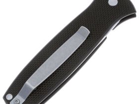 Нож складной Ontario Dozier Arrow 9100, сталь D2, Satin, рукоять G10, black