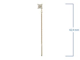 Серьги из желтого золота э0312сг08200364