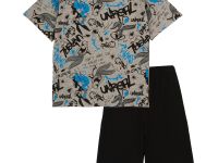 Комплект трикотажный для мальчиков: фуфайка (футболка), шорты