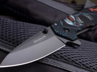Складной нож Boker Screaming Skull, сталь 440А, рукоять нержавеющая сталь