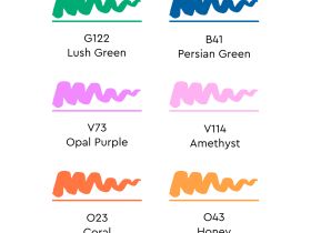 Набор маркеров SKETCHMARKER Brush Rich 6 шт