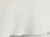 Вязаный джемпер с бантами для девочек, Белый