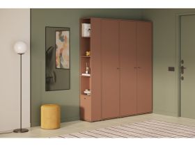 Стеллаж Сайрис 35x202 Терракотовый