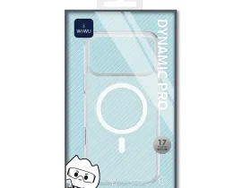 Чехол-накладка Wiwu Dinamic Pro Magsafe (MCC-102) для Apple iPhone 17 Pro Max пластиковый (прозрачный)