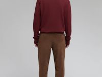 Брюки прямого кроя из хлопка