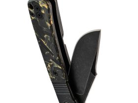 Складной нож Dr.Tech D4368B, сталь D2, рукоять TC4