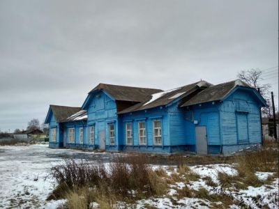 Здание вокзала железнодорожной станции Кожевенное