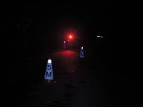 Комплект светодиодных фонарей (передний и задний) Topeak HighLite Combo II (красный / белый черный)