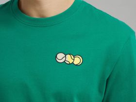 Футболка прямого кроя из джерси