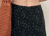 Юбка-миди силуэта трапеция