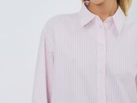 Рубашка из хлопка, Розовый