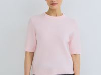 Джемпер с коротким рукавом, Розовый