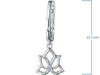 Серьги из серебра э0612сг11173300