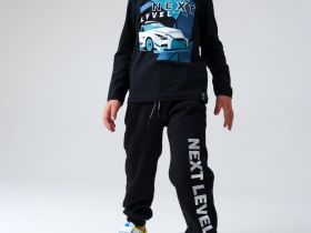 Брюки трикотажные для мальчиков