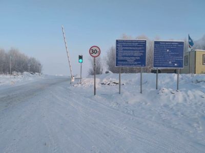 Увеличена грузоподъемность на ледовом автозимнике Хатассы — Павловск