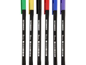 Набор цветных линеров Sketchmarker "Artist Fine Pen" Main 6 цветов в картонной упаковке