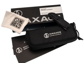 Складной нож Maxace Capsule-2, сталь 10CR15COMOV, рукоять G10, черный