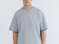 Базовая футболка из джерси, Серый