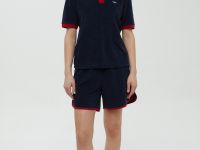 Спортивное поло с отделкой из капсулы ретро