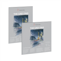 Альбом-склейка для набросков Hahnem?hle "The Grey Pad" 30 л 120 г, светло-серый