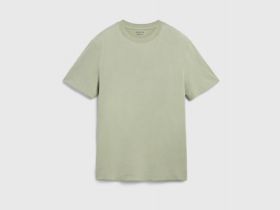 Базовая футболка из хлопка, Зеленый