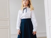 Блузка с длинным рукавом для девочки