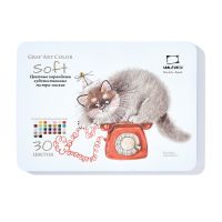 Набор карандашей цветные Малевичъ "GrafArt Soft", 30 цветов