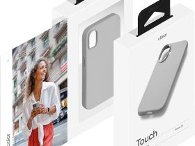Клип-кейс uBear Touch Mag для Apple iPhone 16 Серый