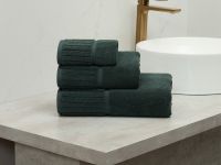 Полотенце махровое Asterio, зеленое