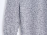 Джемпер прямого силуэта с округлым вырезом