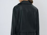 Косуха из искусственной кожи, Черный