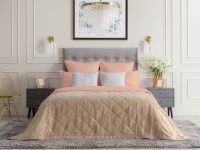 Покрывало Losanga, бежевое