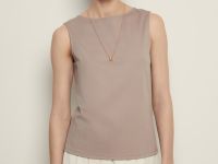 Майка из мерсеризованного хлопка