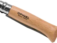 Складной нож Opinel №8, нержавеющая сталь, рукоять из бука, блистер