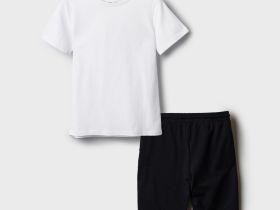 Комплект спортивный для мальчика: футболка, шорты, мешок