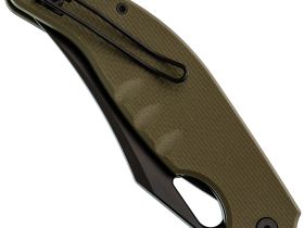 Нож Barmaley Knives Барракуда, сталь VG-10, рукоять G10, оливковый
