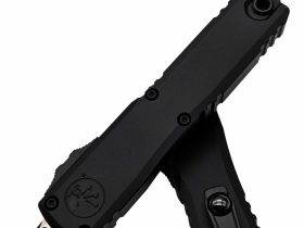 Автоматический нож Microtech Ultratech ZBP Gen III T/E, сталь M390, рукоять алюминий