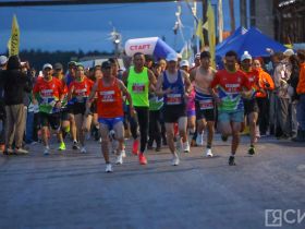 Около 700 участников. Впервые на Играх Манчаары провели массовый забег