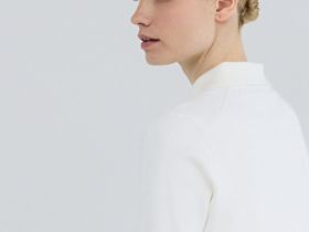 Базовый джемпер поло с коротким рукавом, Белый