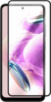 Защитное стекло Krutoff Premium для Xiaomi REDMI Note 12S с чёрной рамкой