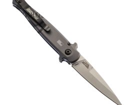 Автоматический складной нож Kershaw Launch 8, сталь CPM-154, рукоять алюминий, тёмно-серый