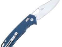Складной нож SRM Retreiver 9203-ME, сталь 10Cr15CoMoV, рукоять микарта, синий