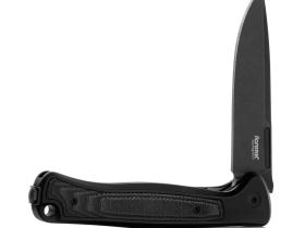 Складной нож LionSteel Skinny Aluminium, сталь MagnaCut, рукоять алюминий/микарта, черный